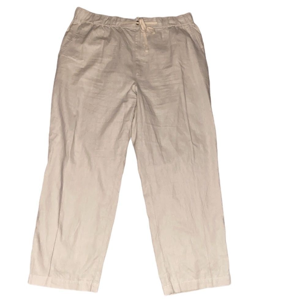 Island Passport  Linen  Pants Size 1X